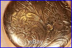 Ancienne montre pendentif Kody en or 18 carats avec chaine en or