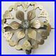 Antique-Gilded-800-Silver-Floral-Brooch-with-Clear-glass-Stone-01-gz