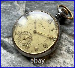 Antique HELVETIA Vieille montre de poche