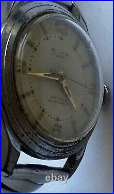 Antique Vintage Watch Altair 17 RUBIS Antimagnétique Inoxydable INCABLOC
