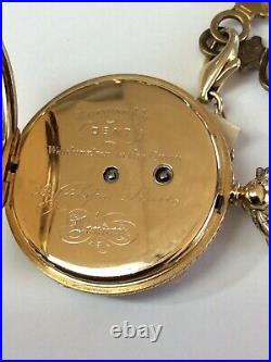 Antique Watch 18k GOLD Watchmaker To The Queen Dent London