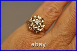 Bague Ancienne Or Massif 18k Antique Solid Gold Ring