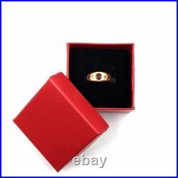 Bague en or jaune 18 carats bague ancienne victorienne gitane or 750 bijou