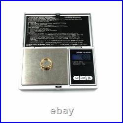 Bague en or jaune 18 carats bague ancienne victorienne gitane or 750 bijou