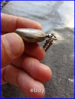 Bijoux / Collection / Joaillerie / Ancienne Montre a Gousset Argent Poinçonné