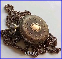 Bijoux / Collection / Joaillerie / Ancienne Montre a Gousset Argent Poinçonné