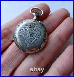 Bijoux / Collection / Joaillerie / Ancienne Montre a Gousset Argent Poinçonné