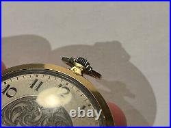 Bijoux Montre Gousset or 18K OMEGA ancienne Fonctionne (142-20/A650)