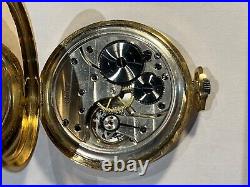 Bijoux Montre Gousset or 18K OMEGA ancienne Fonctionne (142-20/A650)