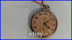 Bijoux Montre Gousset or 18K OMEGA ancienne parfait état de foctionnement boite