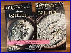 Blancpain livres de table basse catalogues magazines lettres chrono or toubillon