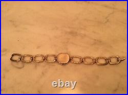 Boîte de montre femme suisse vintage CONSUL en argent sterling 925 17 bijoux