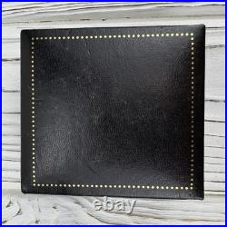 Boite montre de poche bijou noir fantaisie Le Ceylan cadeau carré ancien