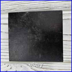 Boite montre de poche bijou noir fantaisie Le Ceylan cadeau carré ancien