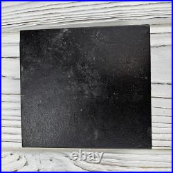 Boite montre de poche bijou noir fantaisie Le Ceylan cadeau carré ancien vint