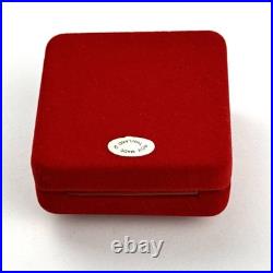 Boite montre de poche velours rouge boite à bijoux vintage bon solide ancien Boite montre de poche velours rouge boite à bijoux vintage bon solide ancien