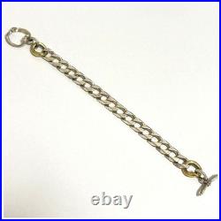 Bracelet ancien en argent sterling 925 20 cm 34 g bijoux unisexes du Japon