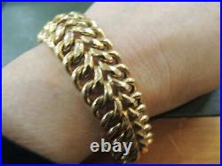 Bracelet ancien en or rose 18 carats