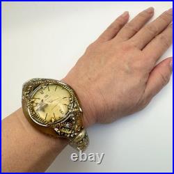 Bracelet ancien en résine RUKA lourd 73 g bijoux uniques utilisés du Japon