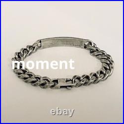 Bracelet chaîne ancien argent Mizu-sama bijoux cadeau en argent sterling du
