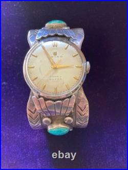 Bracelet montre SEIKO SUPER ancien turquoise 15 bijoux vintage timepiece