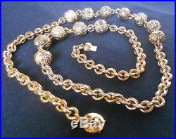 CHANEL Collier Sautoir Ancien 1985 Vintage Necklace