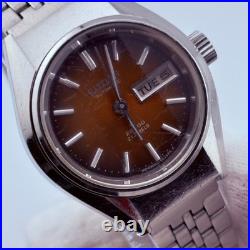 CITIZEN ancien 4-661192-TA 28800 21 bijoux cadran orange cristal rayures 22,1 mm