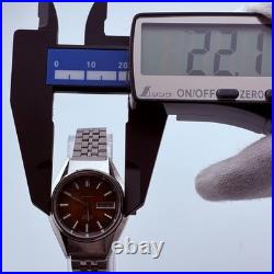 CITIZEN ancien 4-661192-TA 28800 21 bijoux cadran orange cristal rayures 22,1 mm