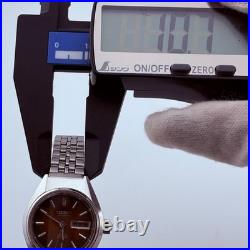 CITIZEN ancien 4-661192-TA 28800 21 bijoux cadran orange cristal rayures 22,1 mm