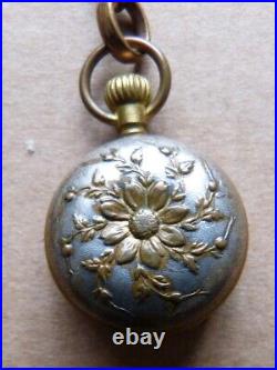 Chaine de montre gousset avec boussole Ancien vers 1900 watch chain