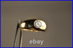 Chevaliere Ancien Or Massif 18k Antique Solid Gold Ring T59