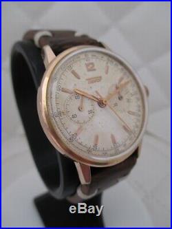 Chronographe ancien Tissot modèle 810. Lemania 1277, incabloc. Rare