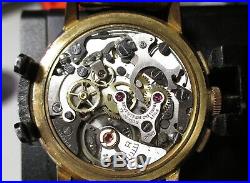 Chronographe ancien Tissot modèle 810. Lemania 1277, incabloc. Rare