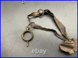 Clé de montre gousset coq clef watch key ancien 18e siècle époque Empire