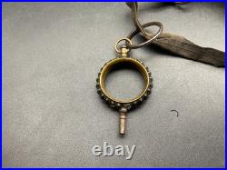 Clé de montre gousset coq clef watch key ancien 18e siècle époque Empire