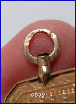 Clé de montre gousset en OR massif 18k gold clef key ancien 18e siècle