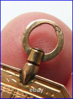 Clé de montre gousset en OR massif 18k gold clef key ancien 18e siècle