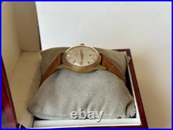 D. F. Ancien cadran texturé art déco mécanique 15 bijoux 33 mm années 60