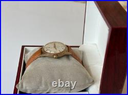 D. F. Ancien cadran texturé art déco mécanique 15 bijoux 33 mm années 60