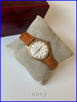 D. F. Ancien cadran texturé art déco mécanique 15 bijoux 33 mm années 60