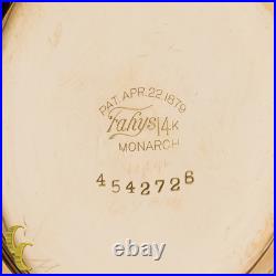 Elgin Ouvert Visage 14K Jaune Gf Ancien Poche Montre Gr 117 6S 17 Bijou 1897 Elgin Ouvert Visage 14K Jaune Gf Ancien Poche Montre Gr 117 6S 17 Bijou 1897