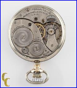 Elgin Ouvert Visage 14K or Jaune Ancien Poche Montre Gr 315 12S 15 Bijou