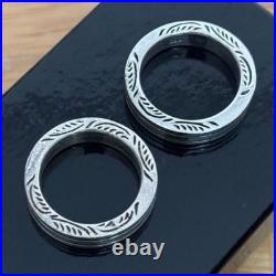 Ensemble bague en argent ARGENT 925 bijoux anciens lourds uniques utilisés