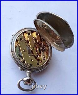 FRANCE / Ancienne Montre Gousset / Objet / Bijoux / Collection Argent poinçon