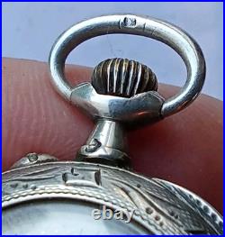 FRANCE / Ancienne Montre Gousset / Objet / Bijoux / Collection Argent poinçon