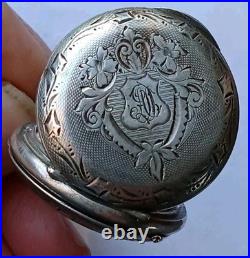 FRANCE / Ancienne Montre Gousset / Objet / Bijoux / Collection Argent poinçon