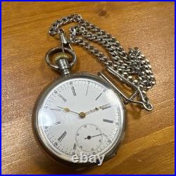 Fr. Montre de poche manuelle Retz & Co. 13 bijoux ancien sous-cadran