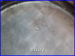 Grosse Montre De Gousset Ancienne Argent Massif Havila Pocket Watch Antique