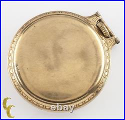 Hamilton Ouvert Visage or Rempli Ancien Poche Montre Grade 992E Size 16 21 Bijou