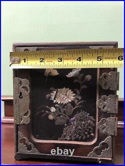 Immobilier trouver Antique Chinese Jewelry Box Early 1900 S Nacre